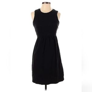 Theory Women's Black High Neck Sleeveless Skater‎ Knee Length Dress Size 8